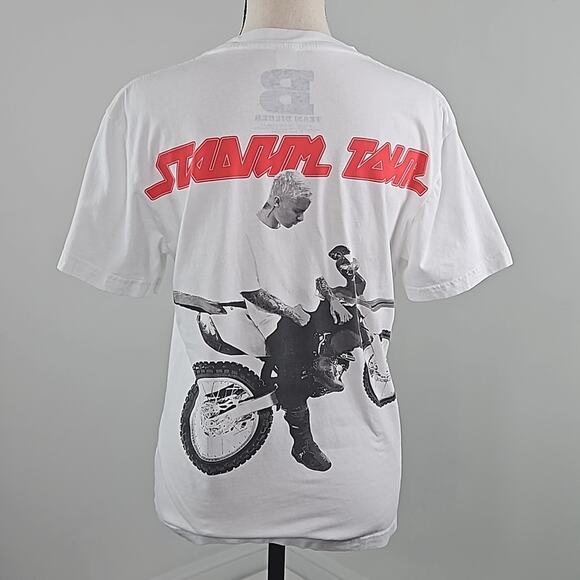 H&M x Justin Bieber 2017 Staduim Tour White T-Shirt Men's XS | Women's Medium - Picture 2 of 12